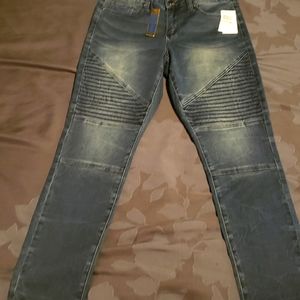 Seven7 Women's Moto Skinny Jeans